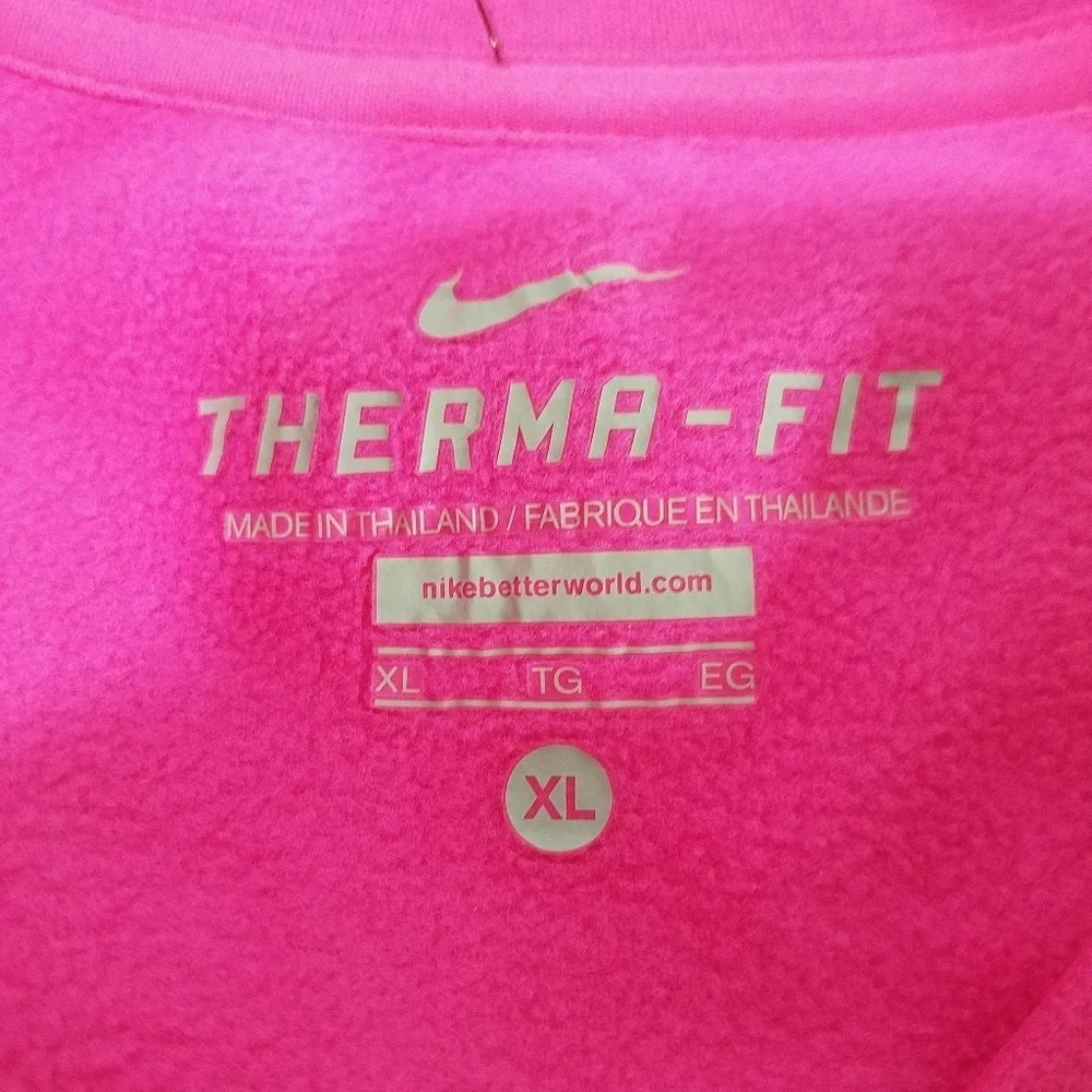 Nike Pink Therma-fit Crew neck XL
